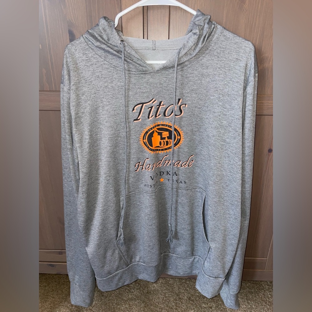 Tito’s vodka hooded sweatshirt